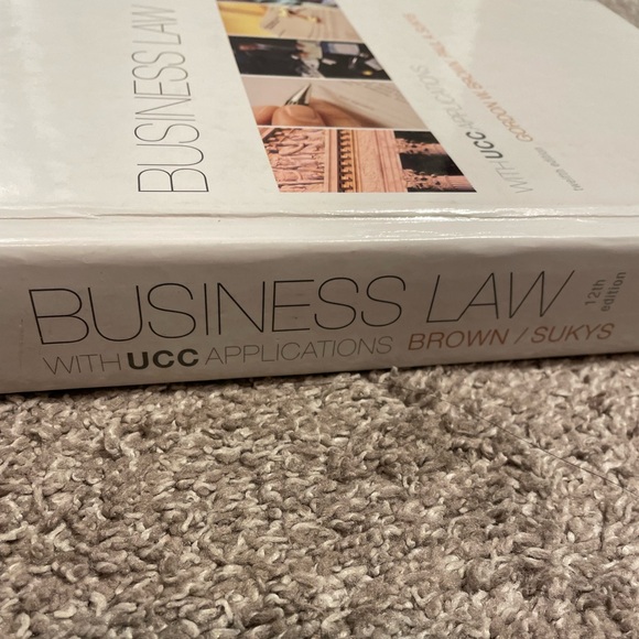 Business Law Hard back cover book 12 edition by Brown, Gordon W.; Sukys, Paul A. - Picture 6 of 7